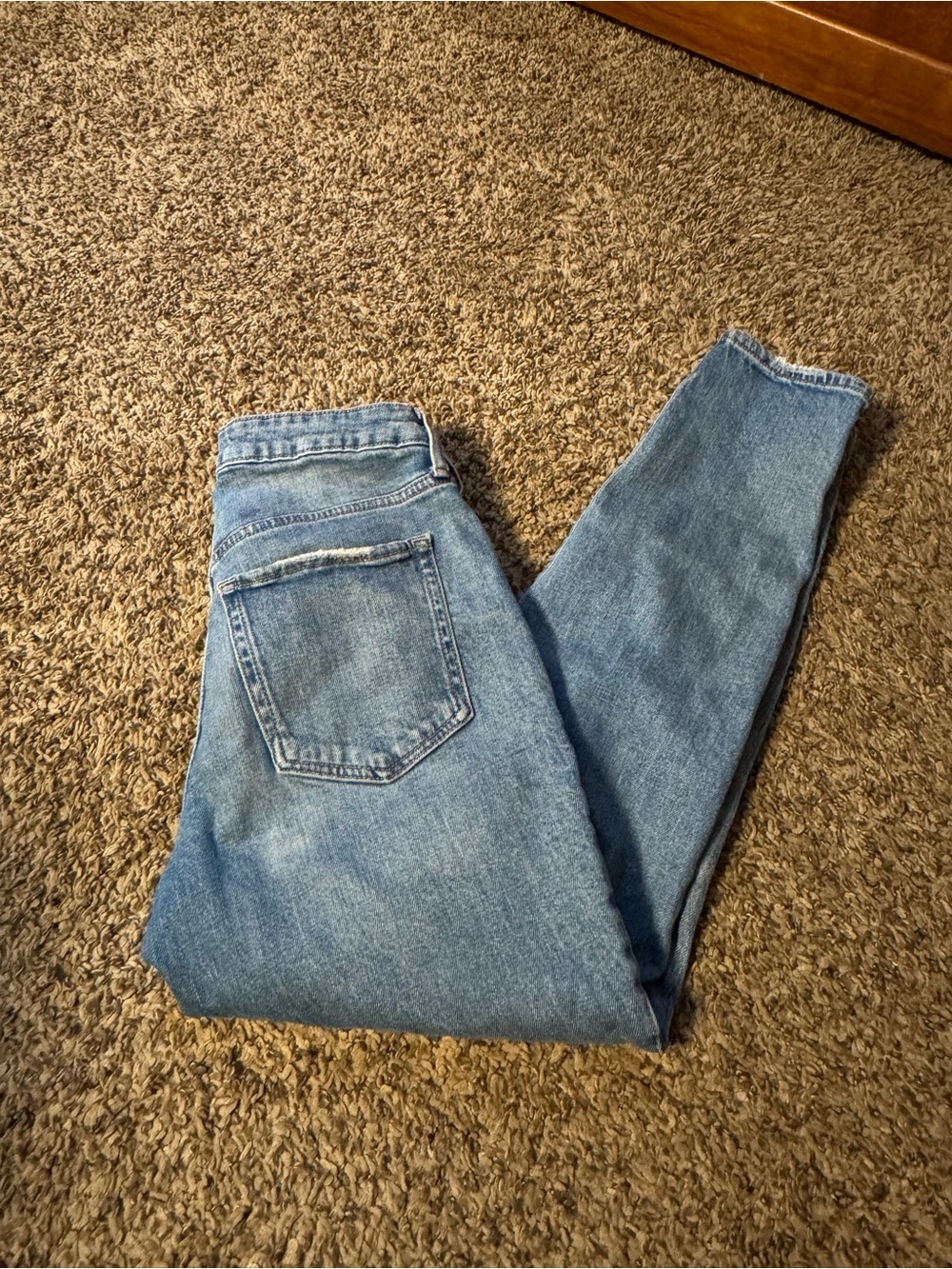 Classic Light Blue Women's High-Rise Jeans
